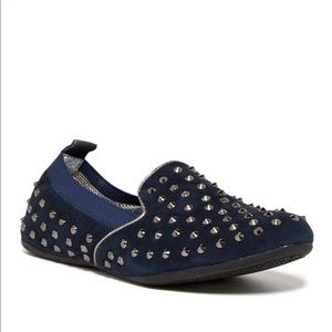 Yosi Samra Studded Smoking Slipper